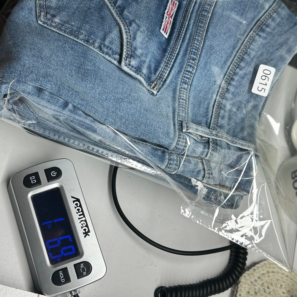 Hudson Los Angeles Beth Baby Bootcut Jeans Medium Wash Flap Pocket Size 12‎ - Picture 12 of 12